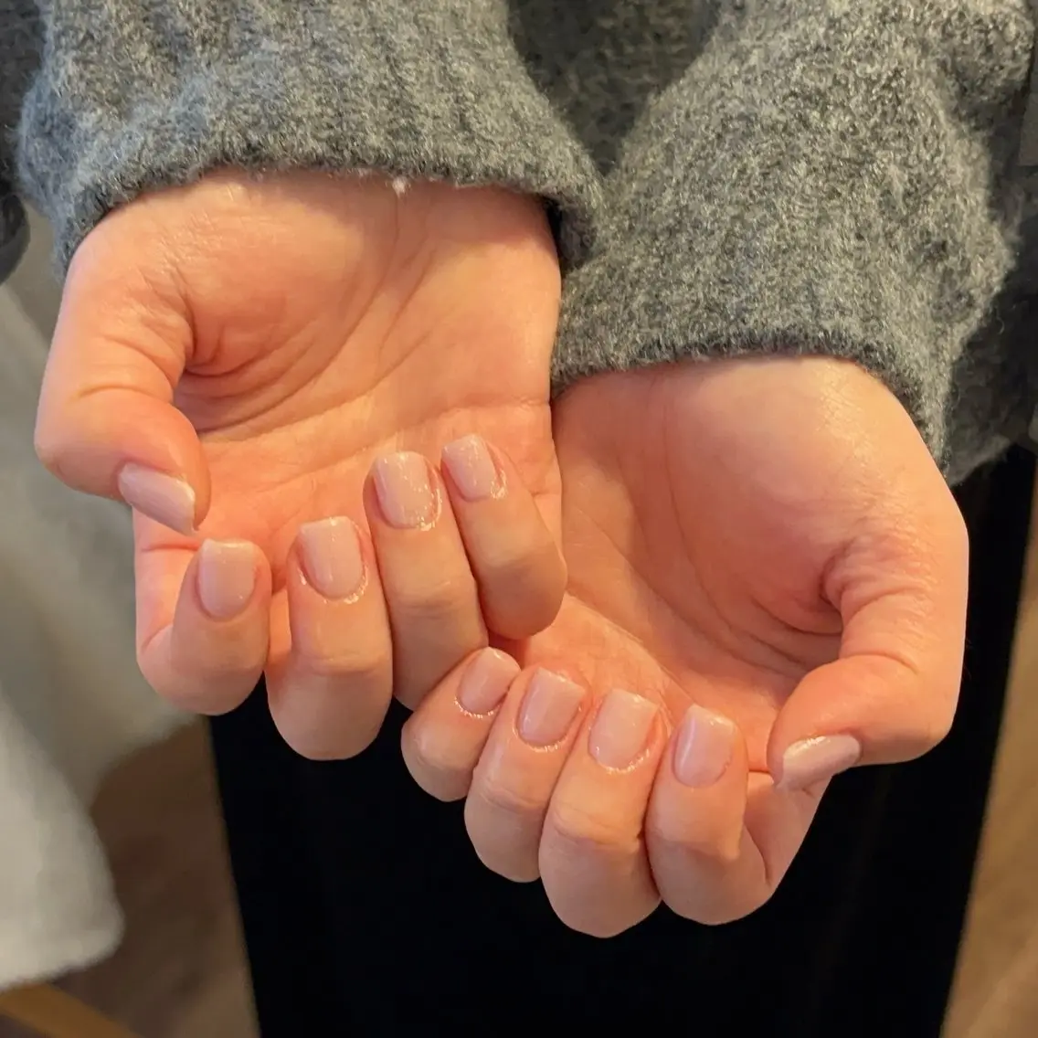 ネイル フレンチネイル ジェルネイル キラキラネイル 韓国ネイル ミラーネイル private salon zzz…のネイルデザイン