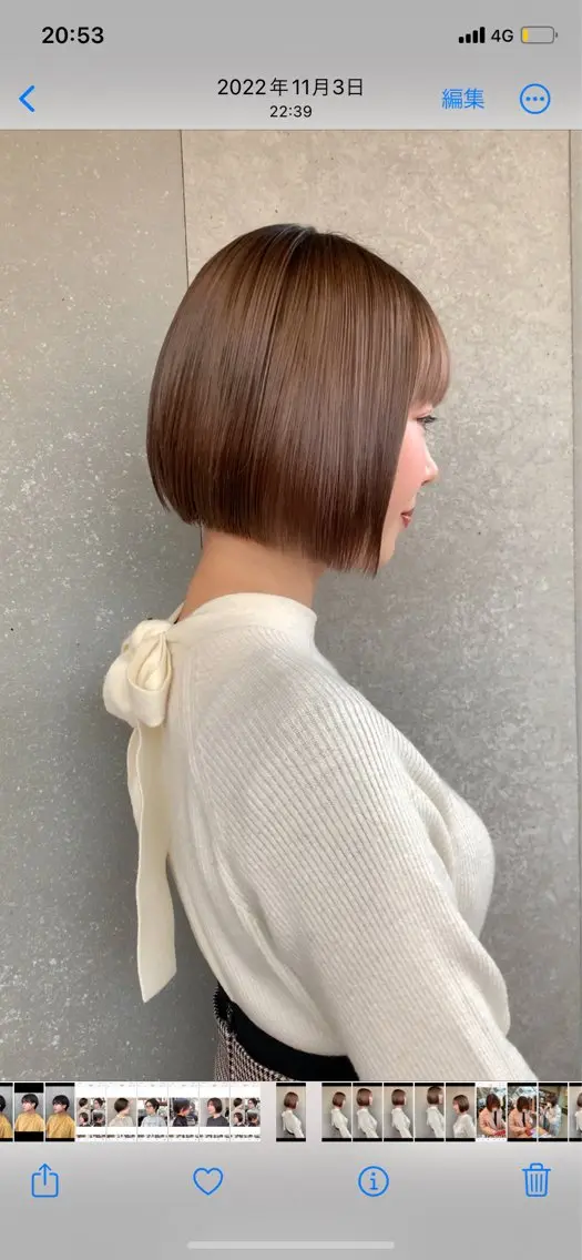 【平日限定 】🎀似合わせボブカット🎀+高保湿スチームトリートメント🧖🏻♀️💫の写真
