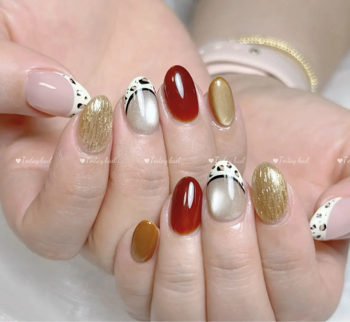 ネイル ハンドネイル 🎀Today nail💅のネイルデザイン