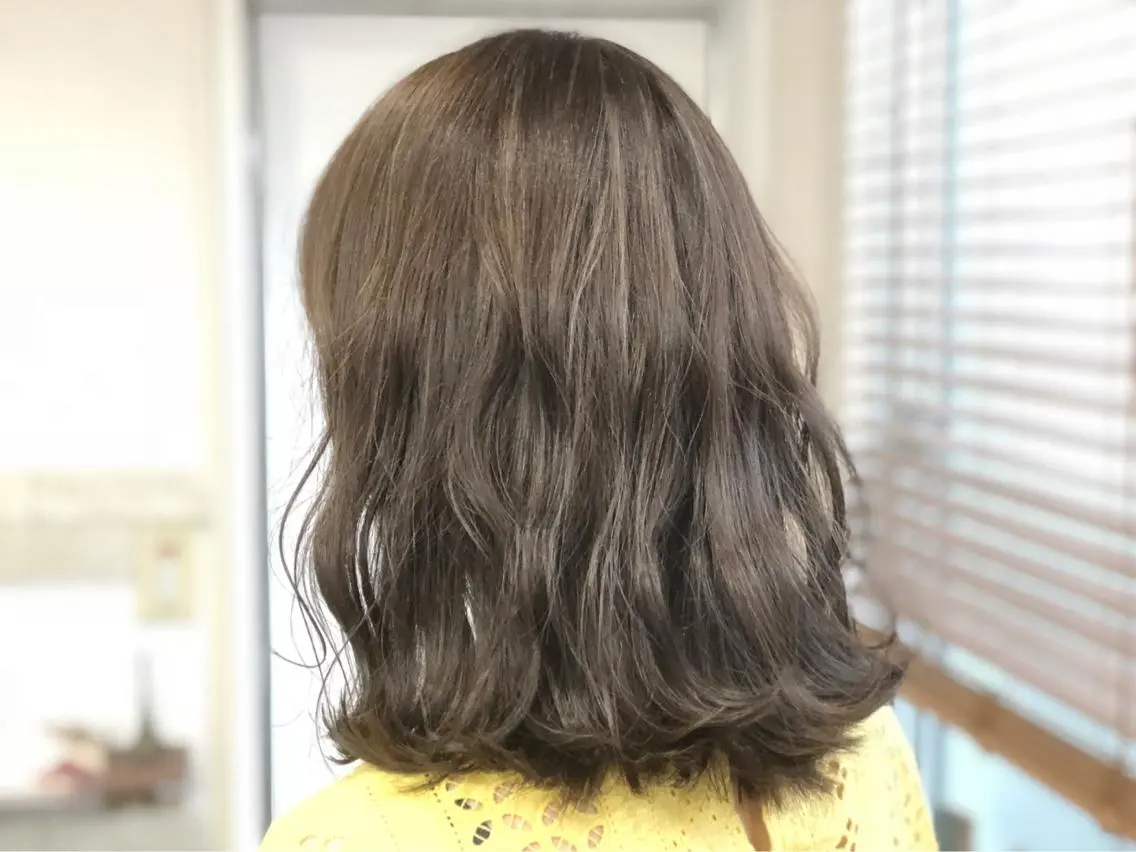 ミディアム カラー 増山 大起のヘアスタイル