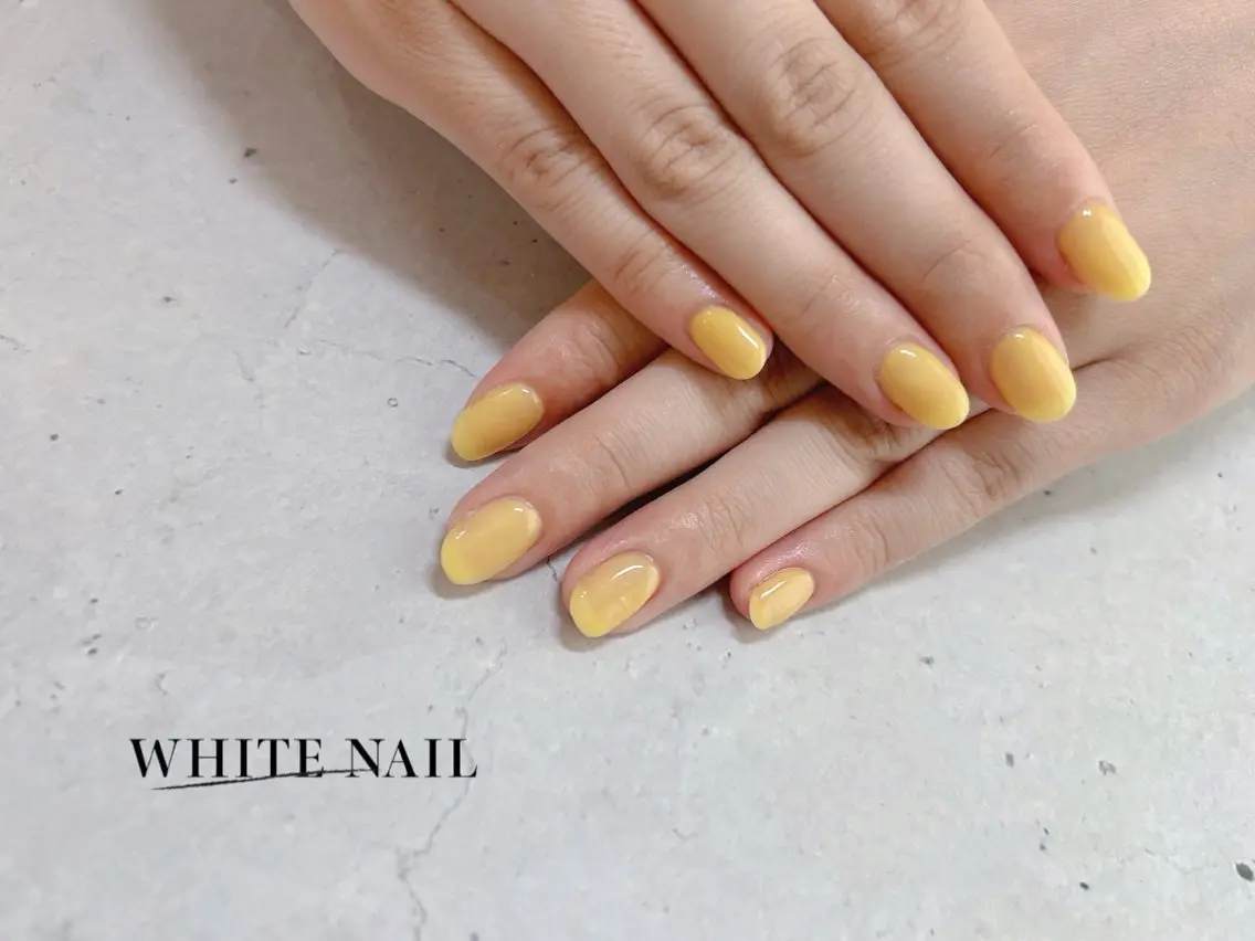 ネイル ハンドネイル WHITE NAIL ホワイトネイルのネイルデザイン