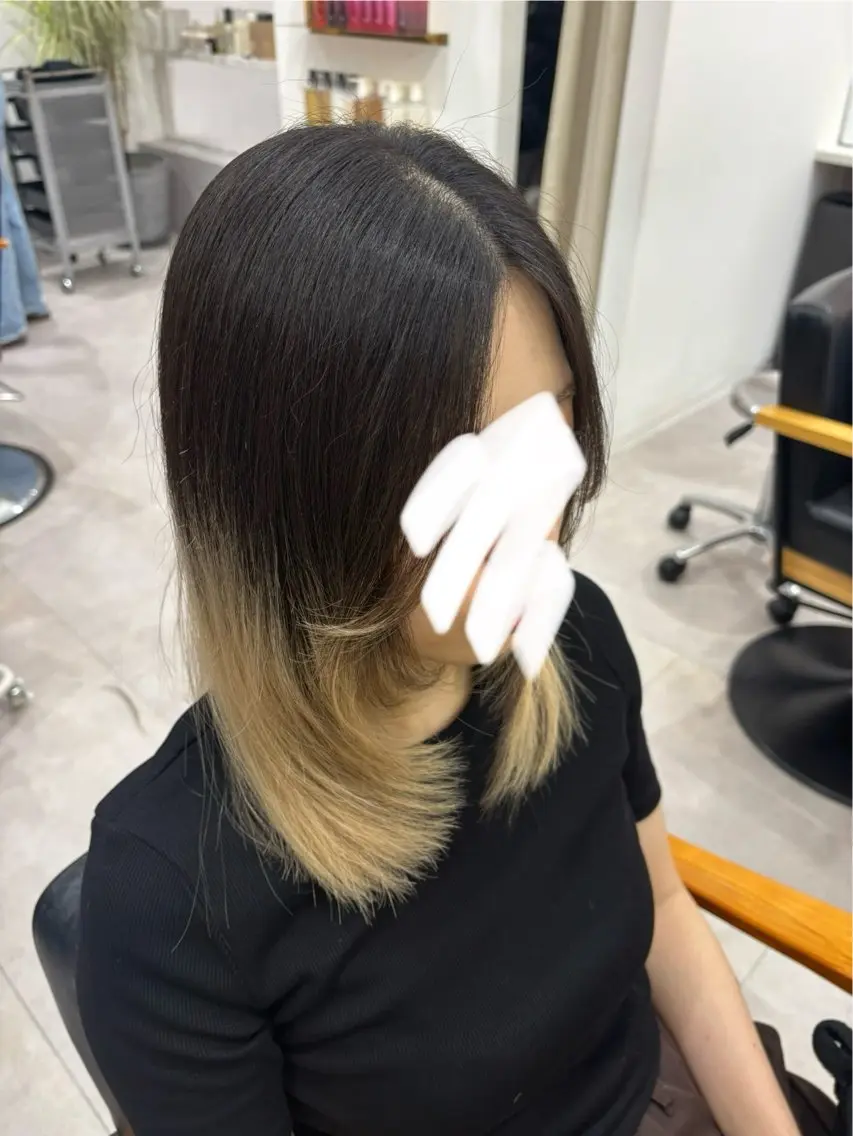 セミロング 田中澪🩵ྀི /HUG横浜のヘアスタイル