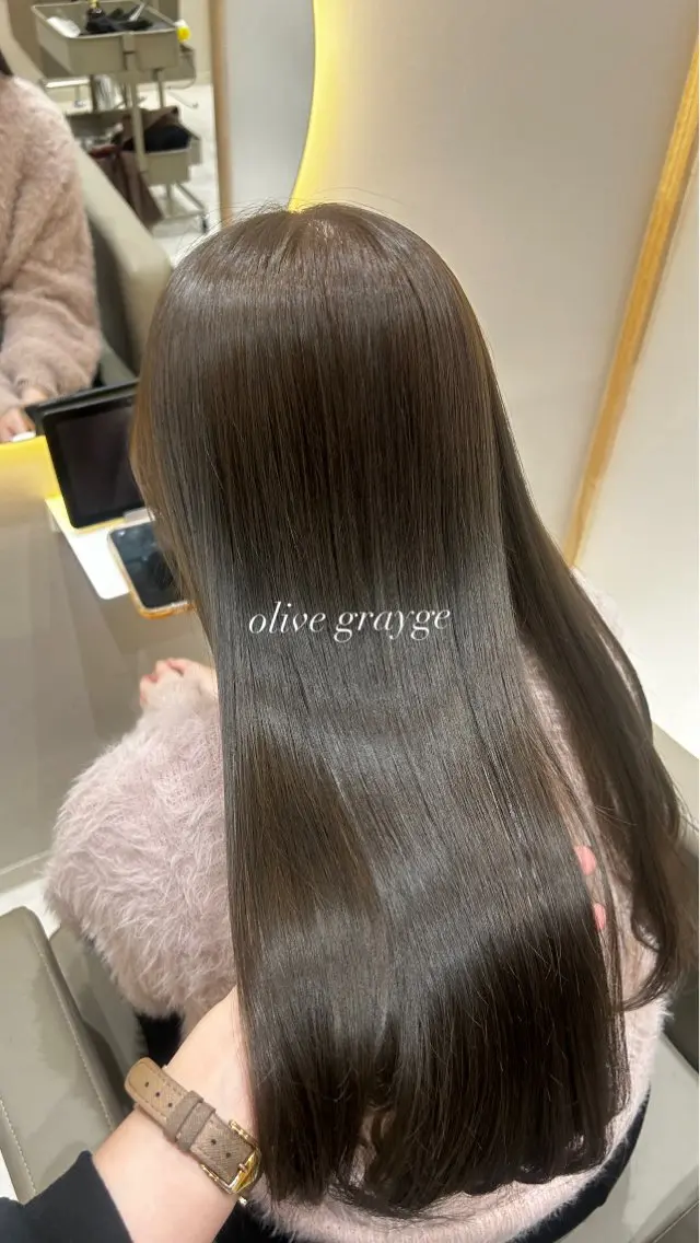 ロング カラー 🫧赤み消し＊艶髪 nanami🫧のヘアスタイル