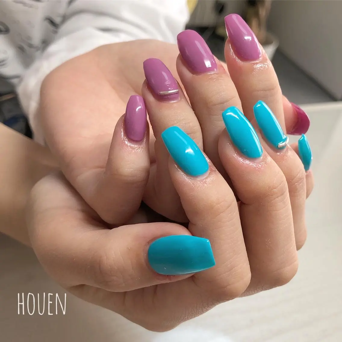 ネイル スカルプネイル I pinknail 韓国風·持ち込み専門のネイルデザイン