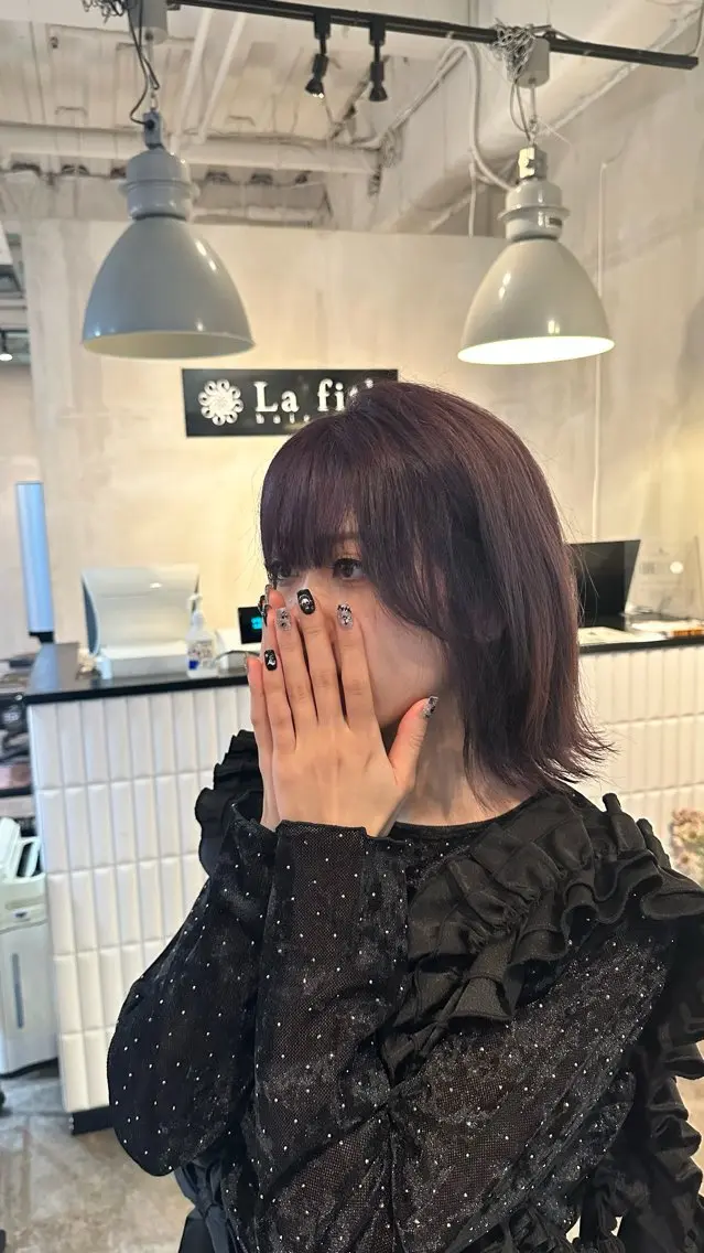ミディアム カラー 枚方駅〜徒歩５分✨ 美髪作り✨元木涼介のヘアスタイル