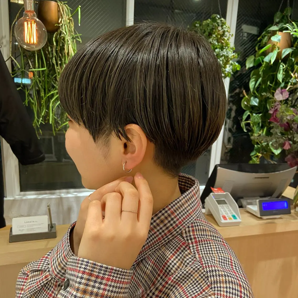 ショート カラー 🟩白髪ぼかし ショート/大司のヘアスタイル