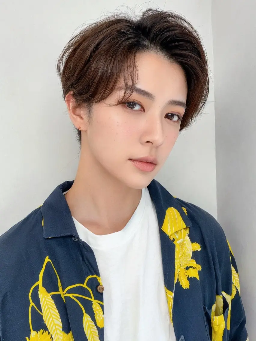 ショート modshair ヒロのヘアスタイル
