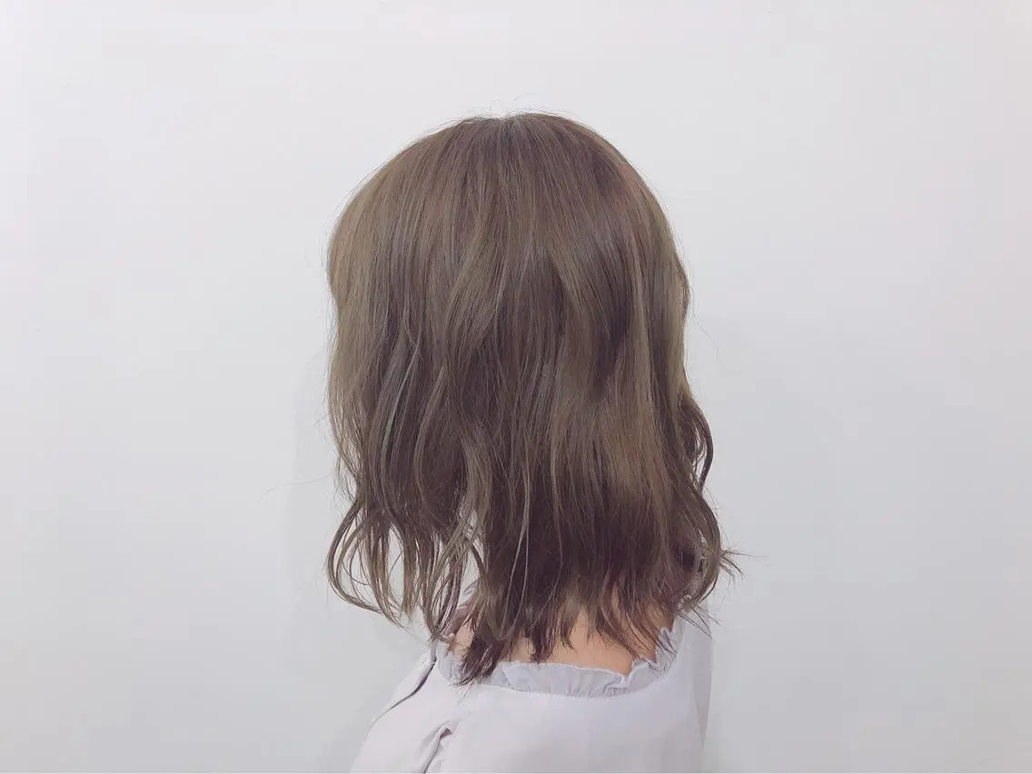 ミディアム カラー パーマ ヘアアレンジ 🧸髪質改善特化 金澤 彩香🎀のヘアスタイル