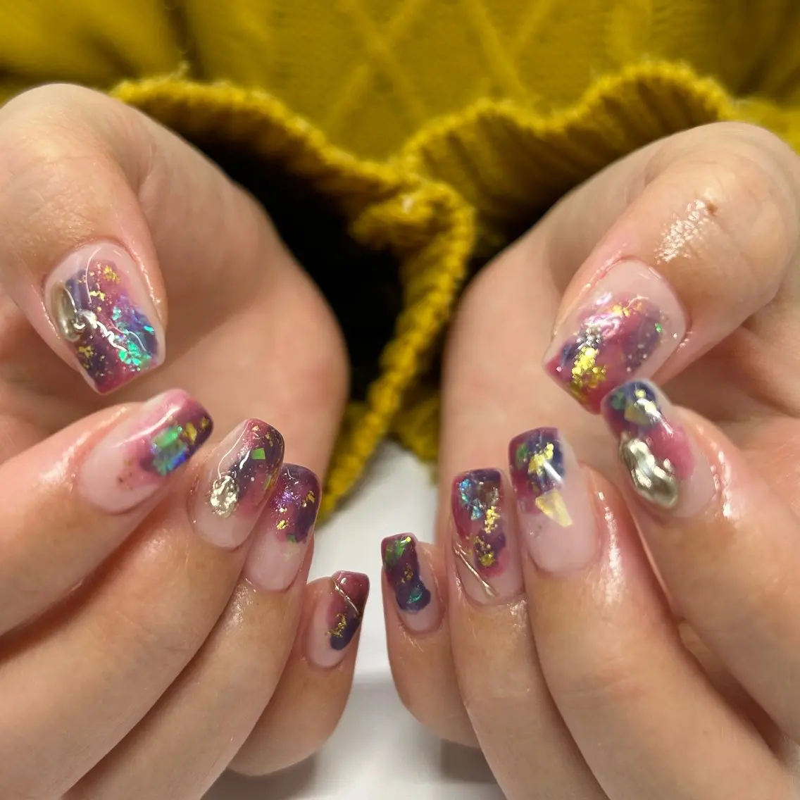 ネイル ハンドネイル one nail 【推し/概念ネイル】のネイルデザイン