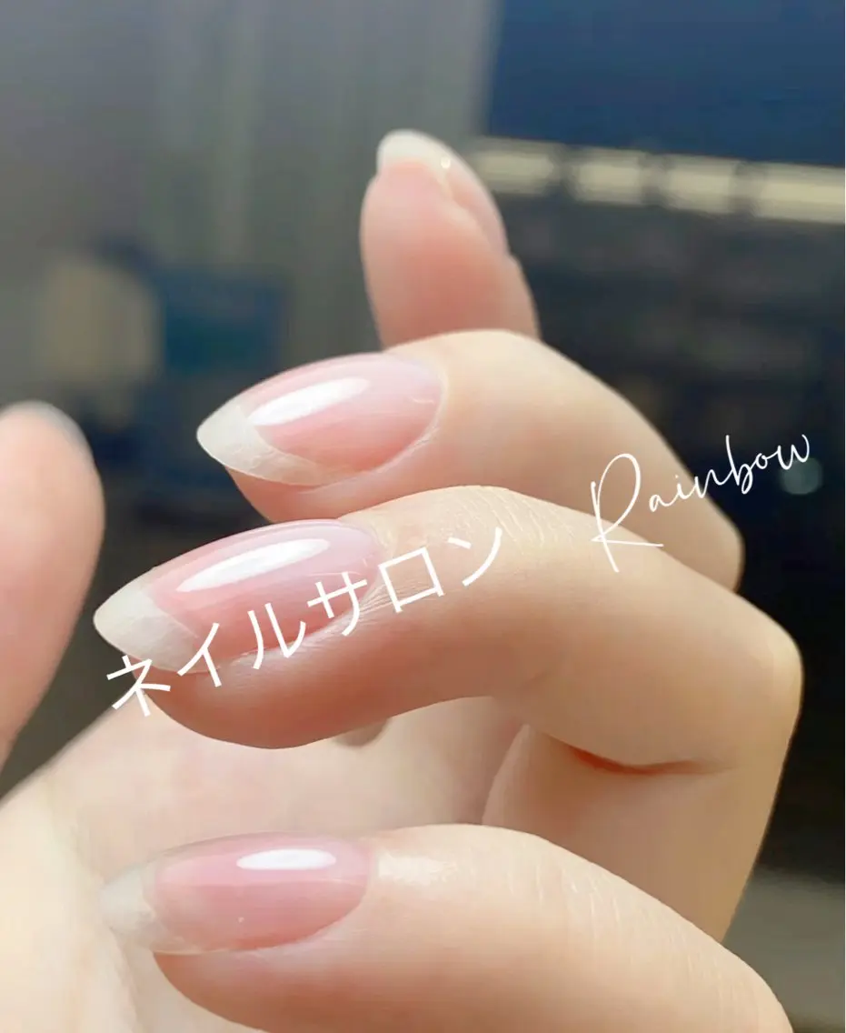 🍋クリアネイル(色なし)の写真