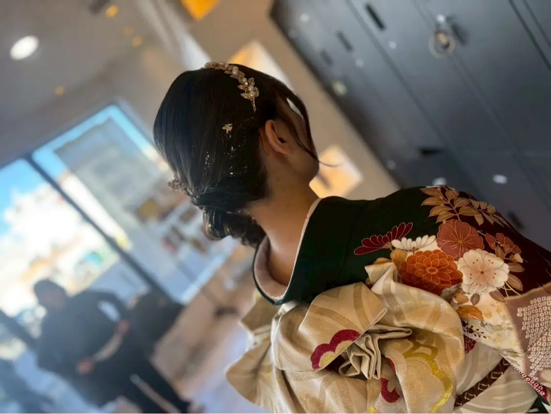 ヘアアレンジ 淵野辺カラーモデル 募集🌼畔上のヘアスタイル