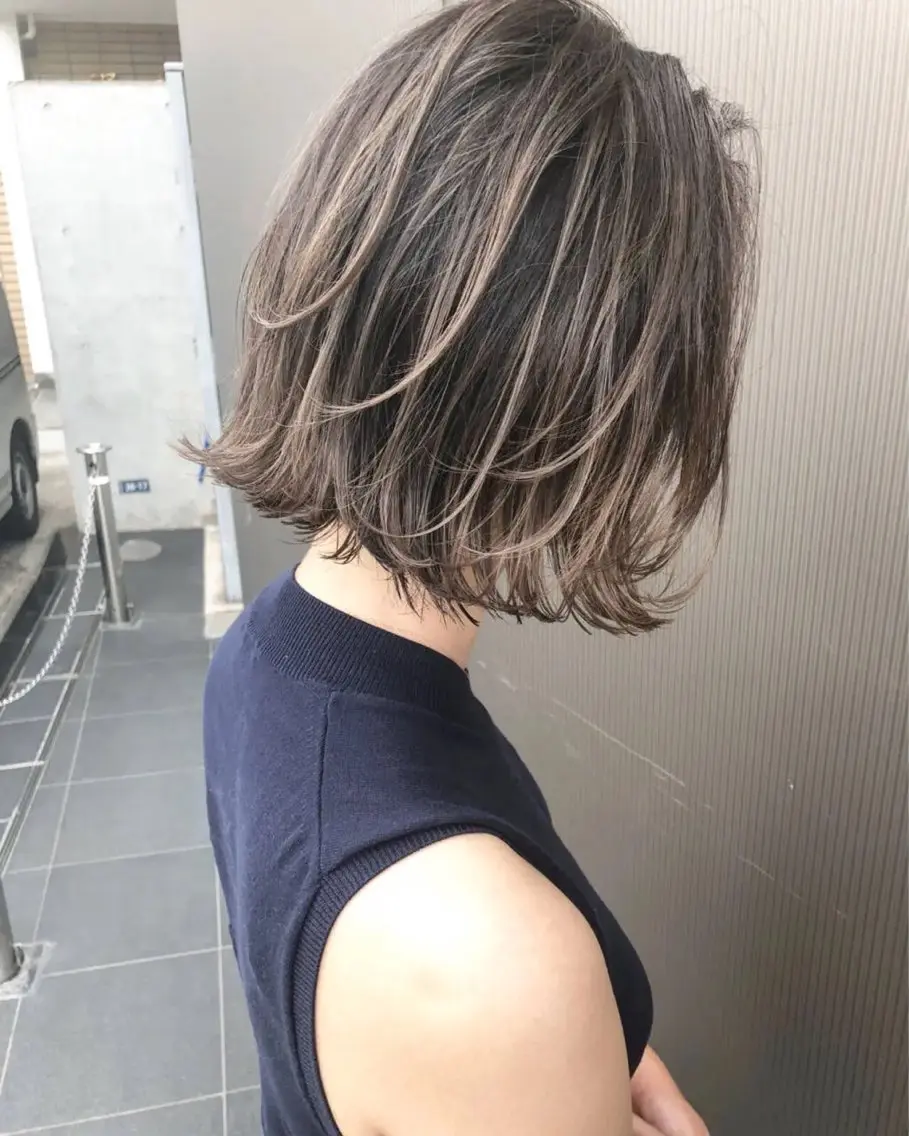 【立体感カラー💎】3Dハイライト＋全体カラーの写真