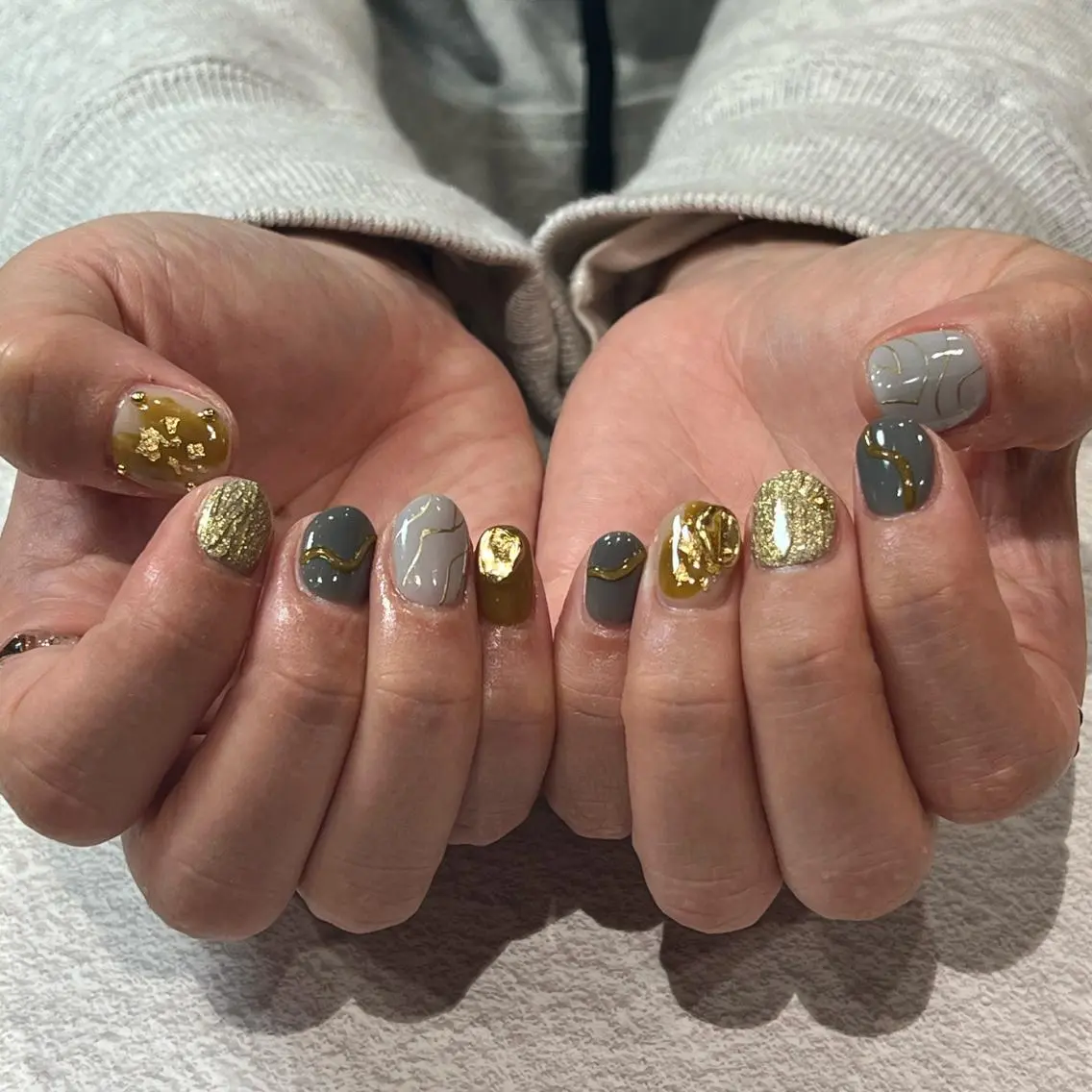 ネイル ハンドネイル OAKたまプラ MiKiのネイルデザイン