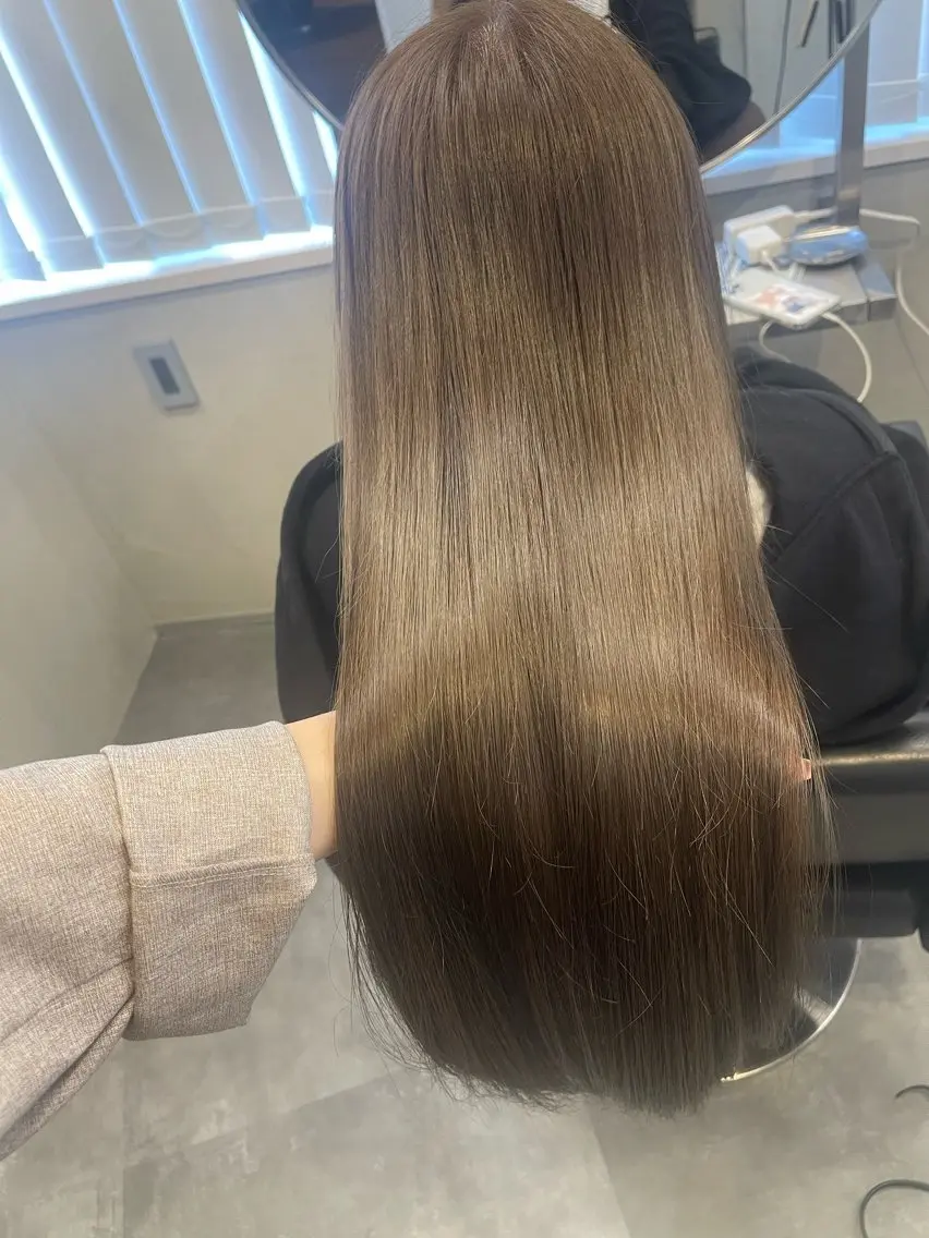 前髪カット➕髪質改善バイカルテトリートメント✨【髪質改善】【バイカルテ】の写真