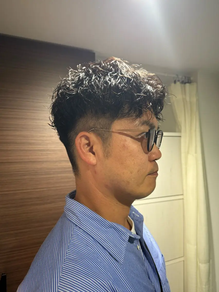 ロング パーマ モモ モデル様募集のヘアスタイル