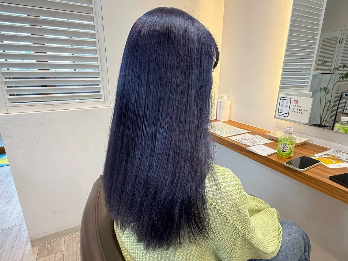 セミロング ヘアカラー 下島 優人のヘアスタイル