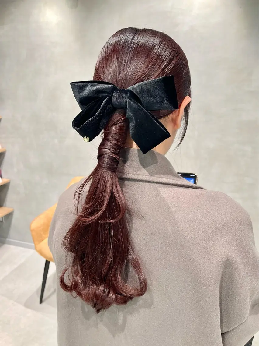 ヘアアレンジ ヘアセット 透明感カラー💎 アレンジ🩰Rimiのヘアスタイル