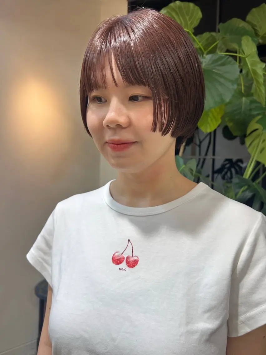 ショート ショートヘア SUNSUNSUN 斎藤天海のヘアスタイル
