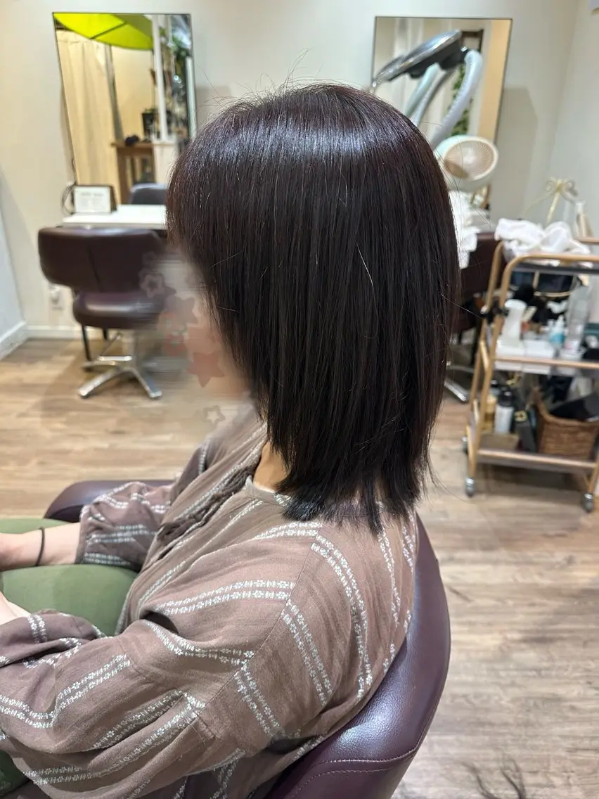 ミディアム レイヤーカット o chihanaのヘアスタイル