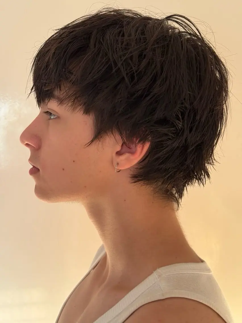 メンズ カット 荻原 希美のヘアスタイル