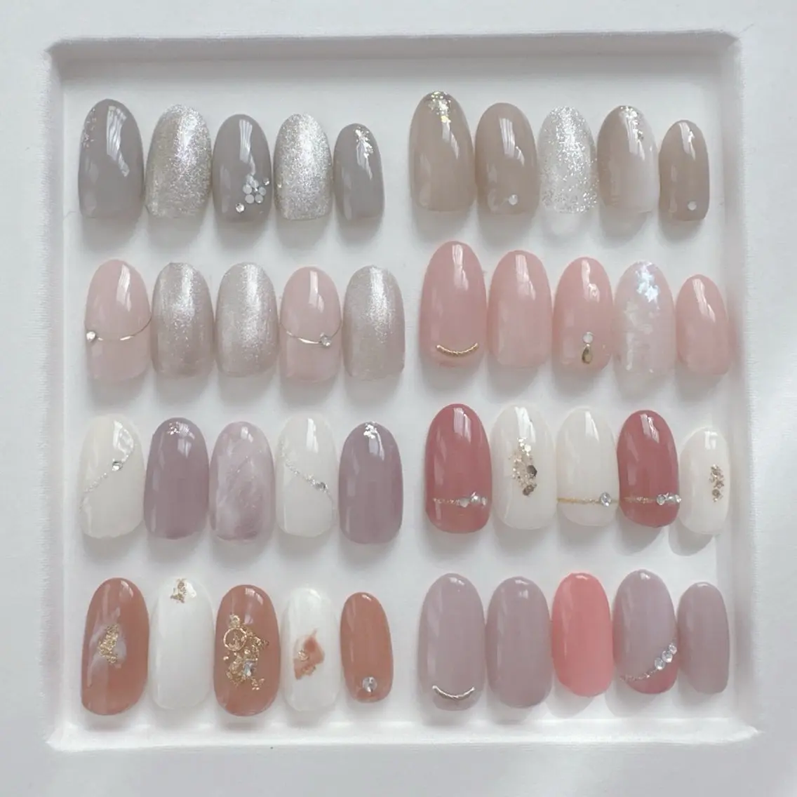 ネイル ジェルネイル マグネットネイル オフィスネイル シンプルネイル Nono Nail ノノネイルのネイルデザイン