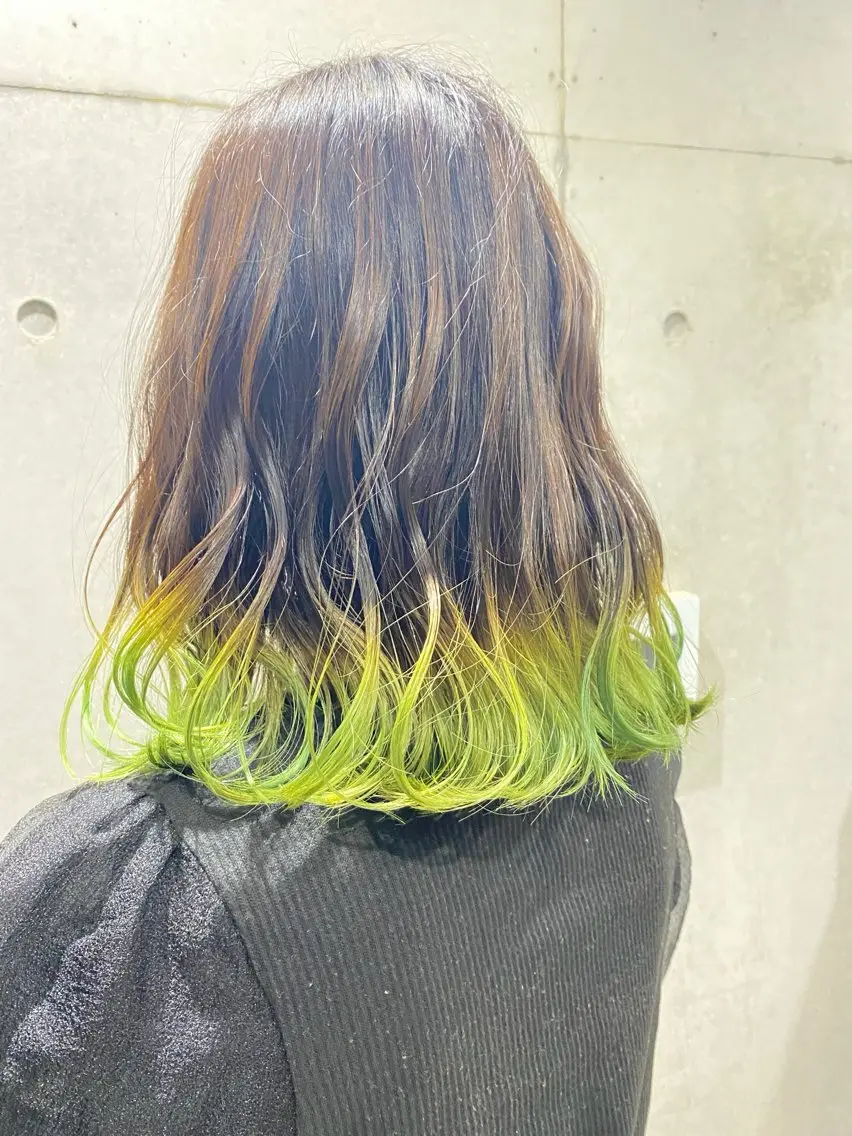 ミディアム カラー ヘアカラー トリートメント Toshiki大宮 🌈ハイトーン🌈のヘアスタイル