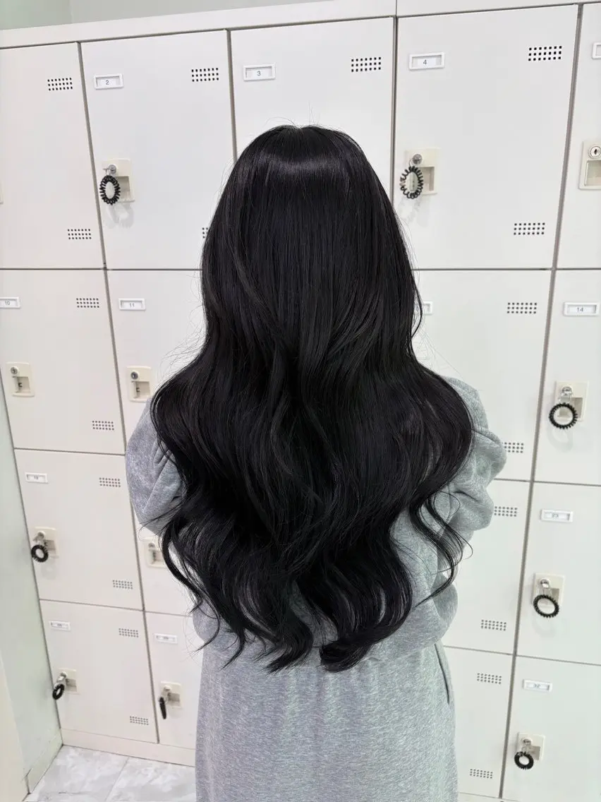 ロング カット ヘアカラー トリートメント モテ艶🪄透明感カラ ー🦋RION🦋のヘアスタイル