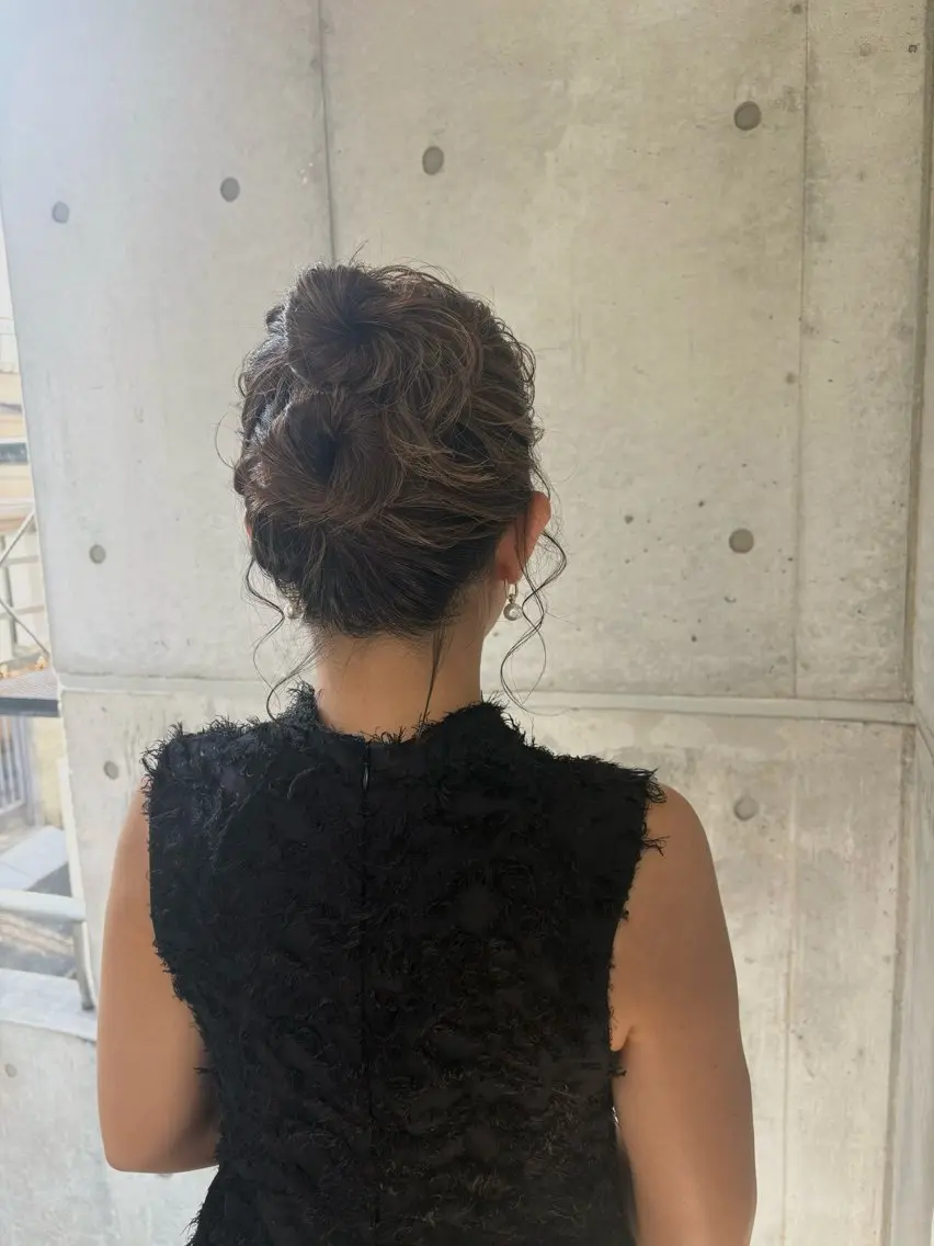 ヘアアレンジ ヘアセット 🍃YURI 🍃のヘアスタイル