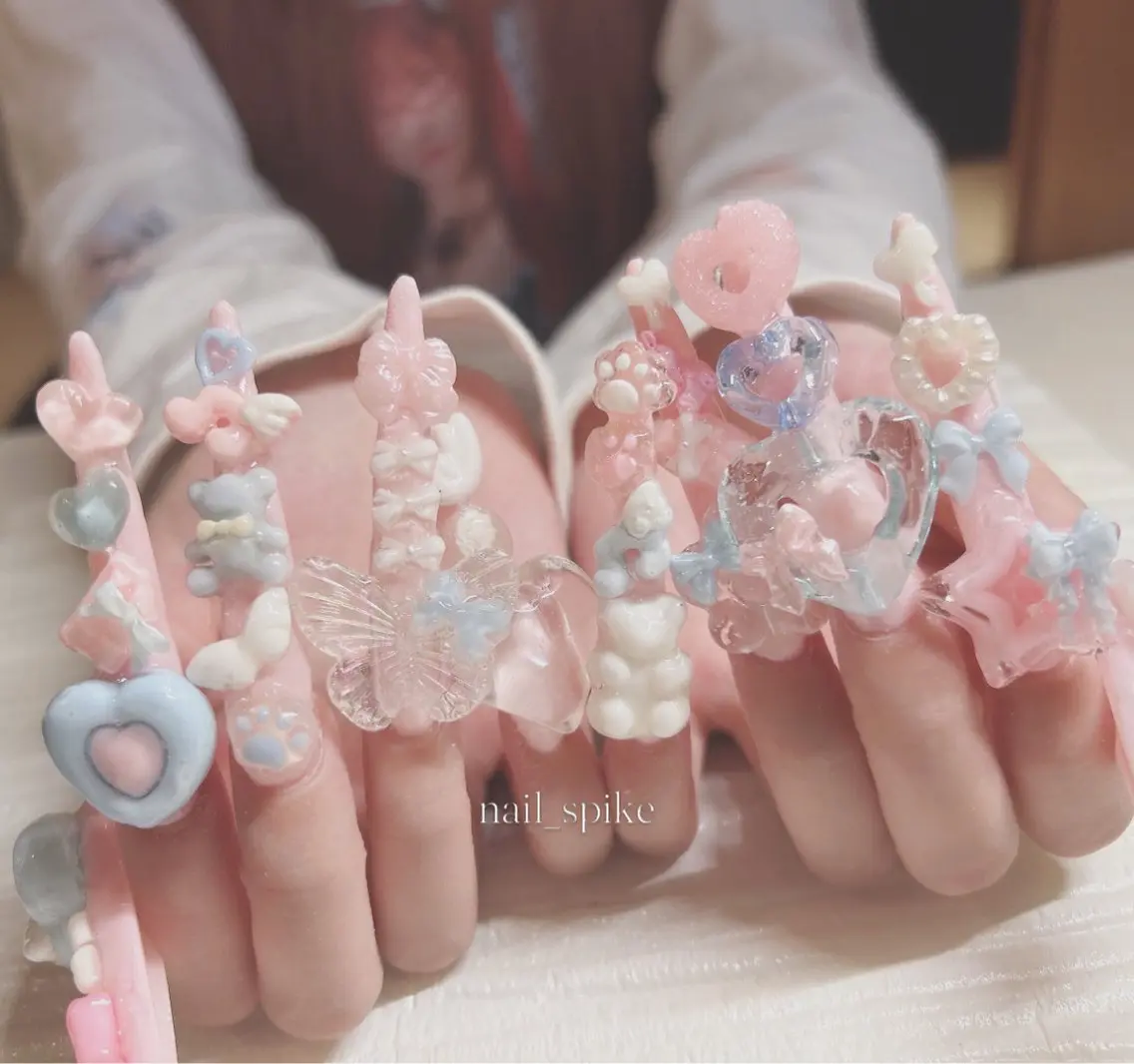 ネイル ハンドネイル nail spikeのネイルデザイン