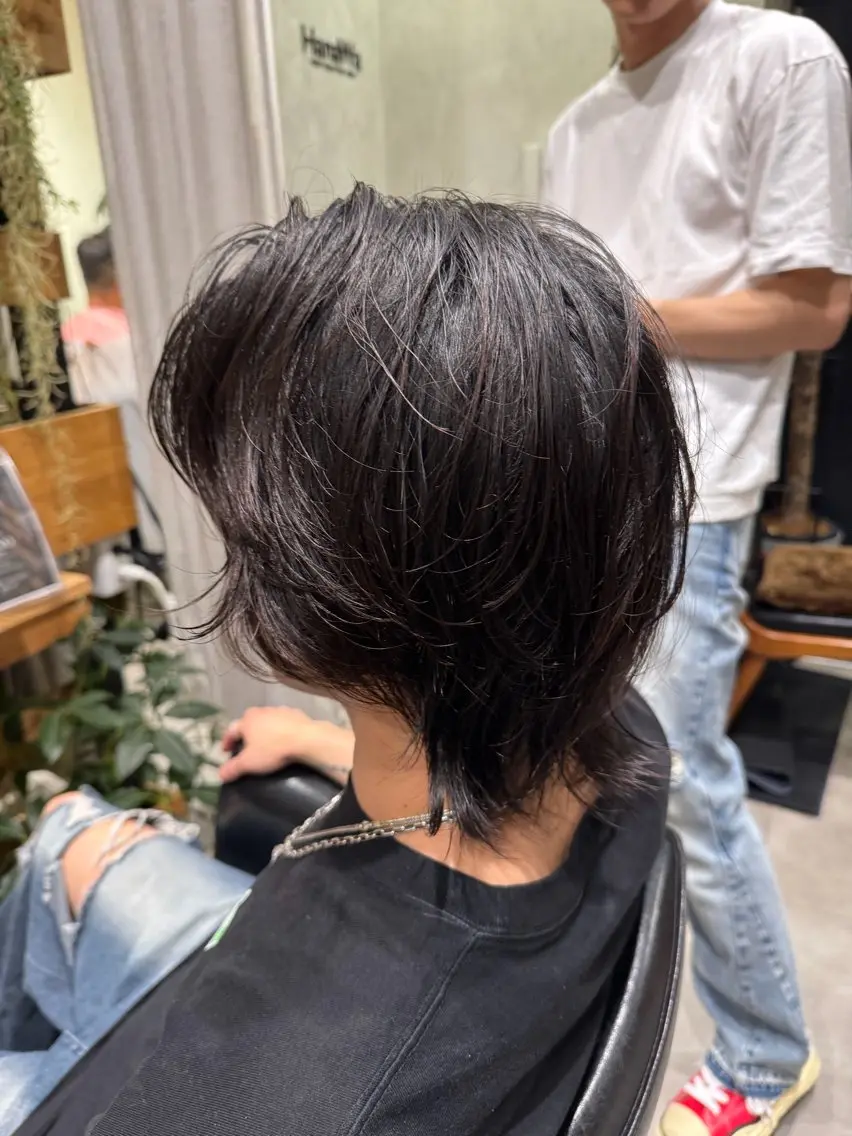 パーマ 佐藤 菜緒のヘアスタイル