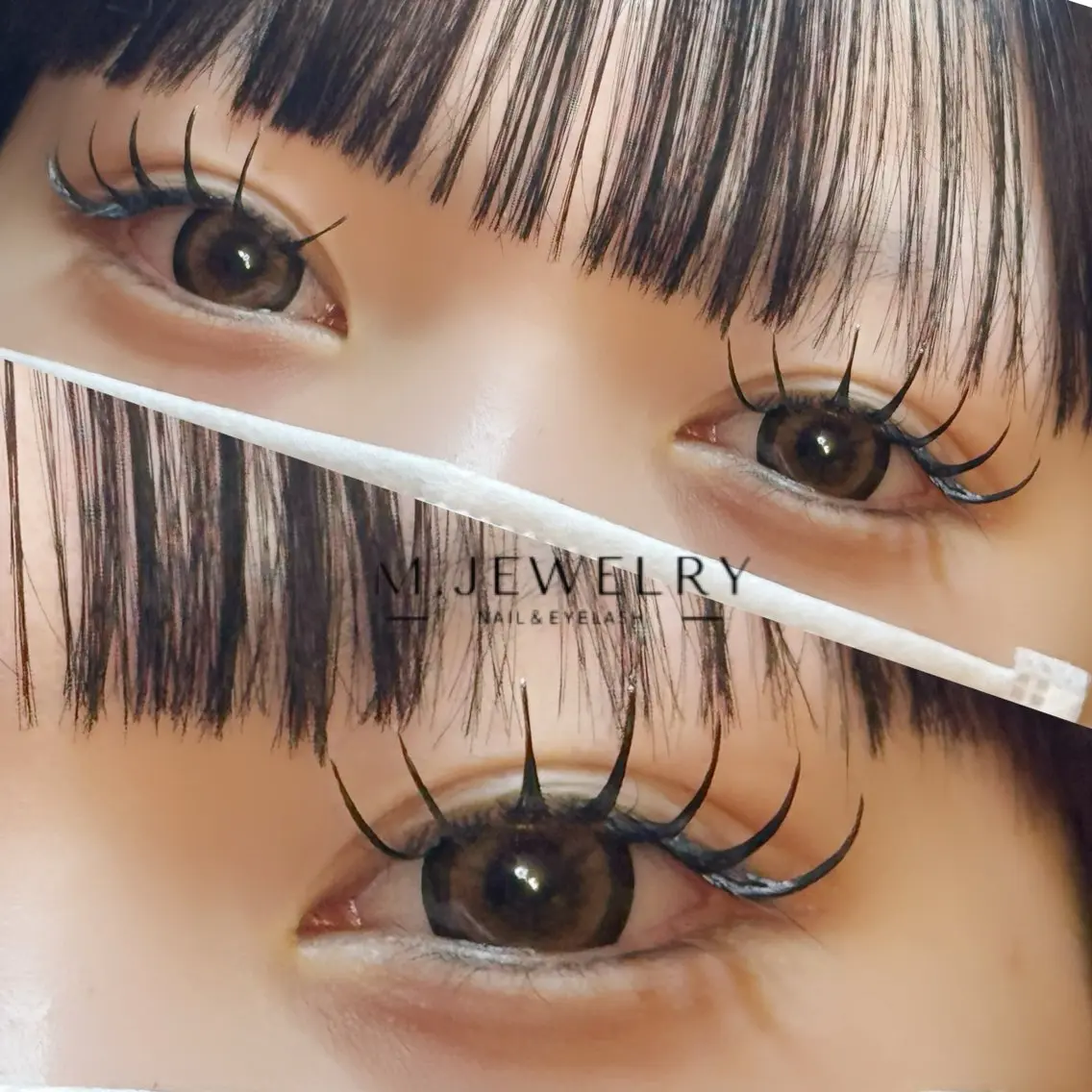 マツエク・マツパ M.jewery Aoiのマツエク・マツパデザイン