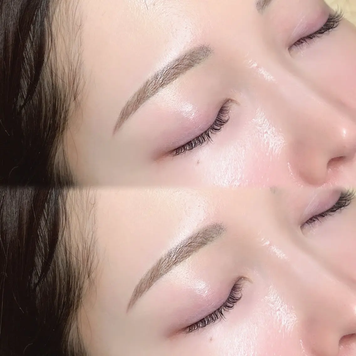 【🎀꙳.*✨️セットメニュー🎀꙳.*✨️】アイブロウwax+眉脱色👶🏻の写真
