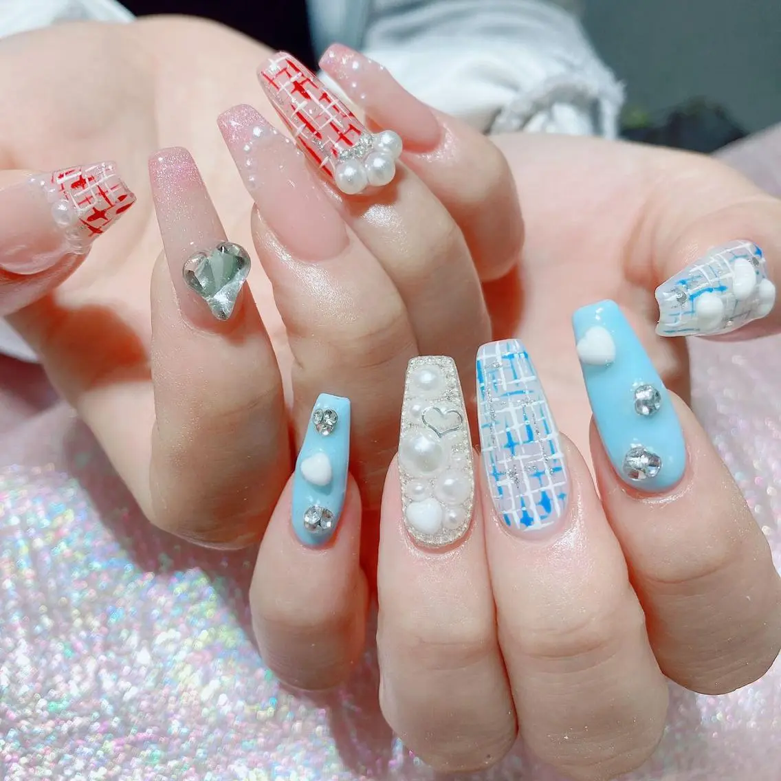 ネイル ハンドネイル Queen‘s なんのネイルデザイン