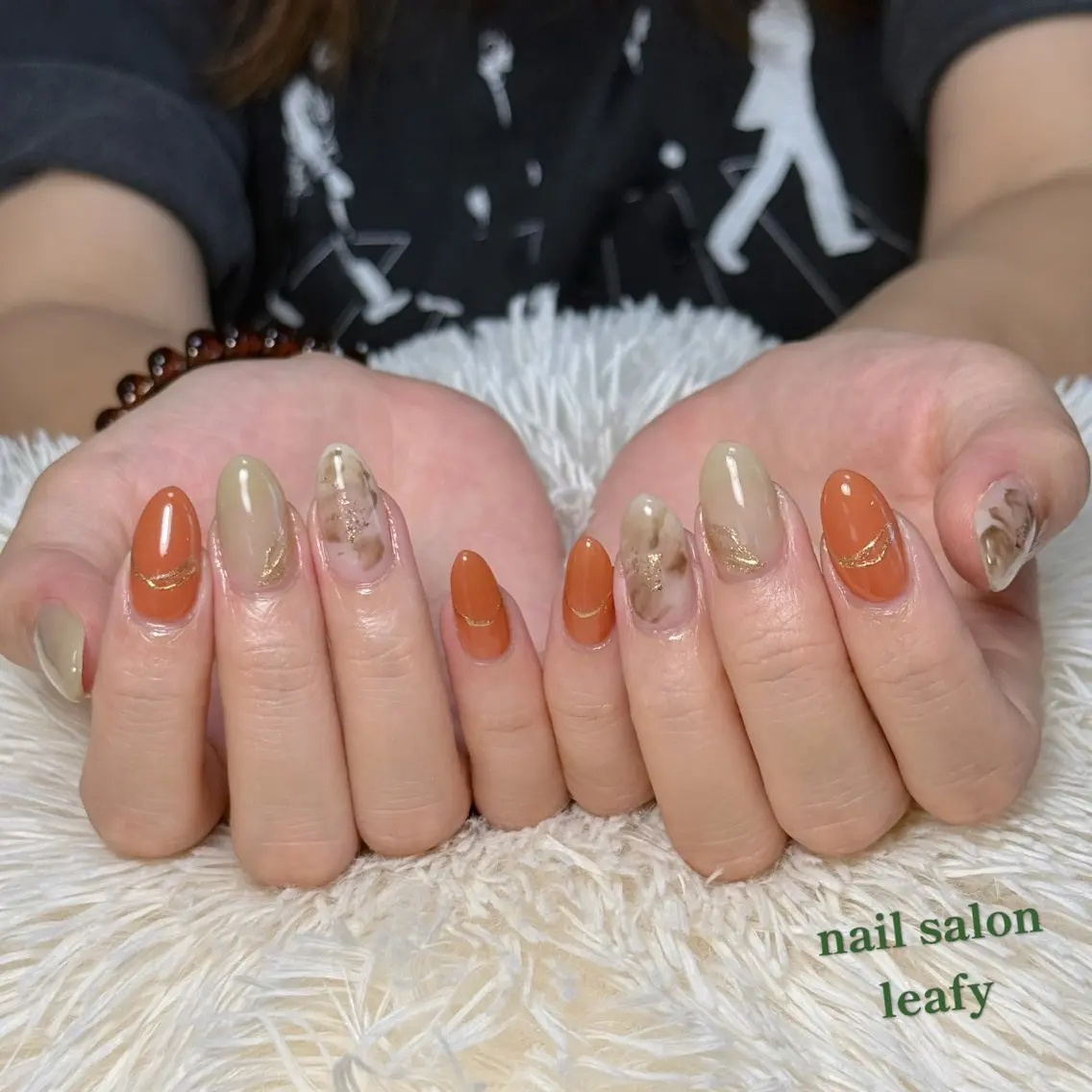 ネイル ハンドネイル ネイルサロン leafyのネイルデザイン