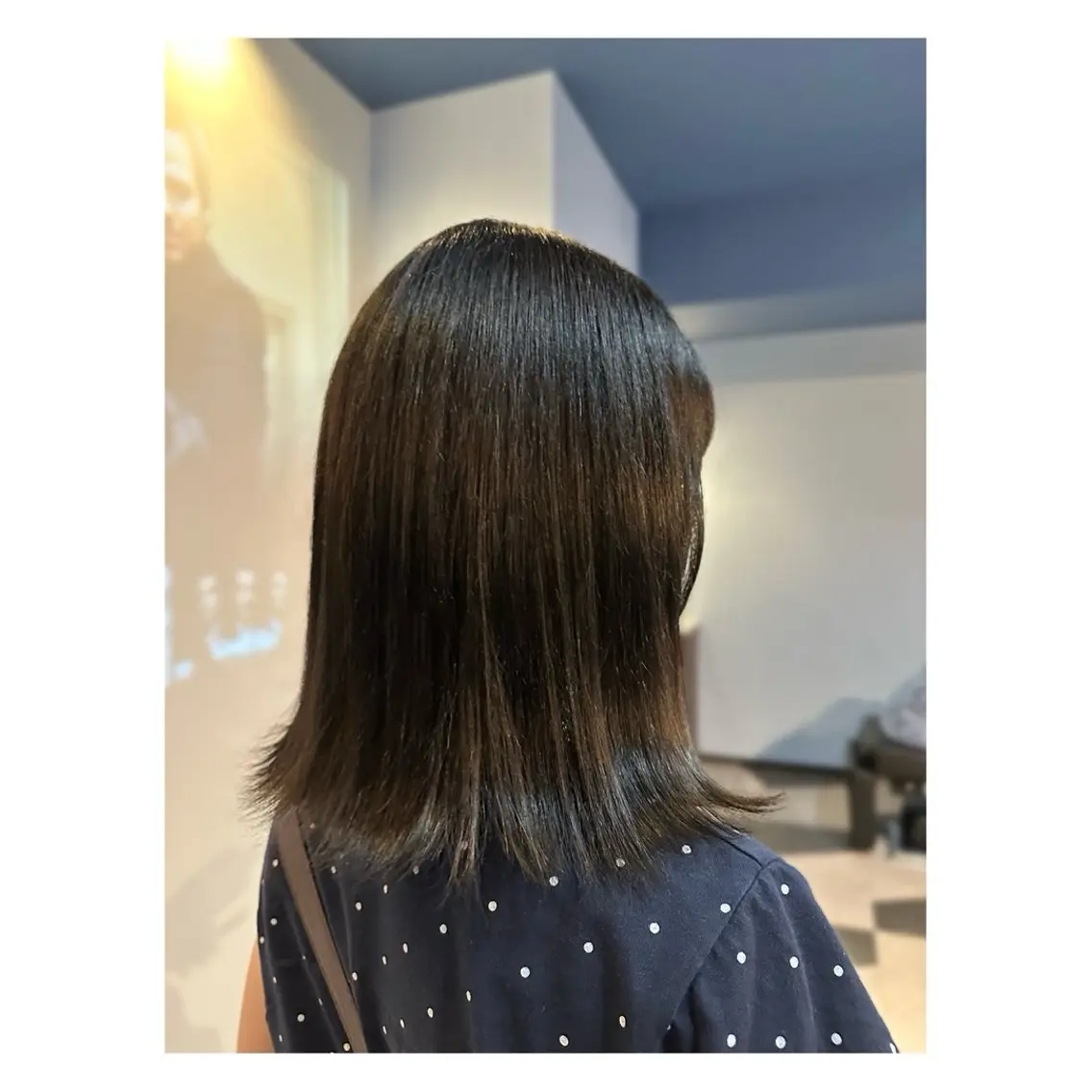 ミディアム カラー ヘアカラー トリートメント 中野 誠子のヘアスタイル