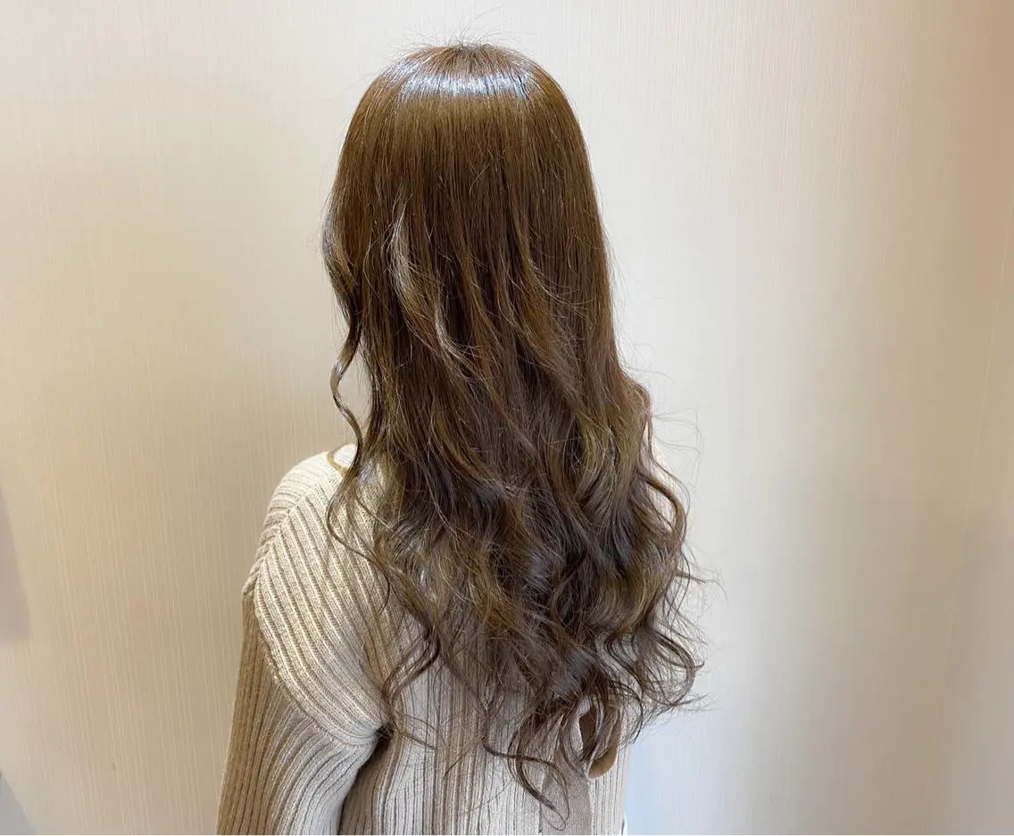 ロング カラー おくだ りお /ハイトーンカラーのヘアスタイル