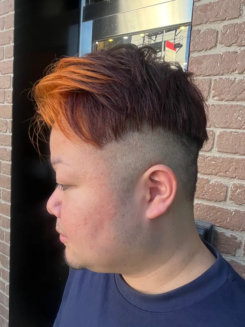 ショート カラー パーマ ヘアアレンジ メンズ キッズ ネイル マツエク・マツパ アイブロウ メンズブリーチ メンズハイライト メンズインナーカラー メンズ韓国風 ブリーチ 久木原 ゆりのヘアスタイル