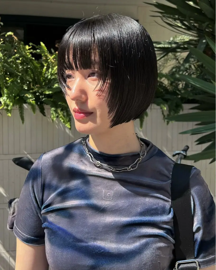 ショート ボブ レイヤーカット カット [Eurica] muaのヘアスタイル