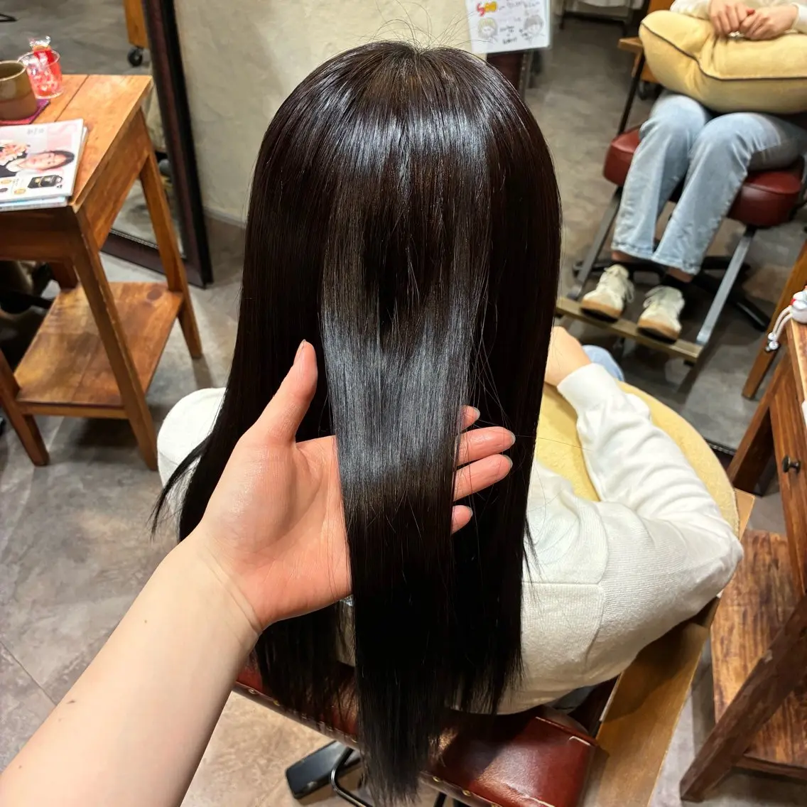 カラー+トリートメント🫐※スナップフォトをご確認の上ご予約ください🙇♀️の写真