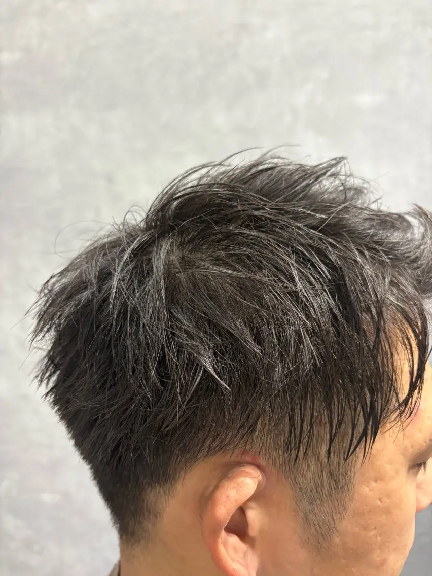 ショート メンズ カット 本間 颯太のヘアスタイル