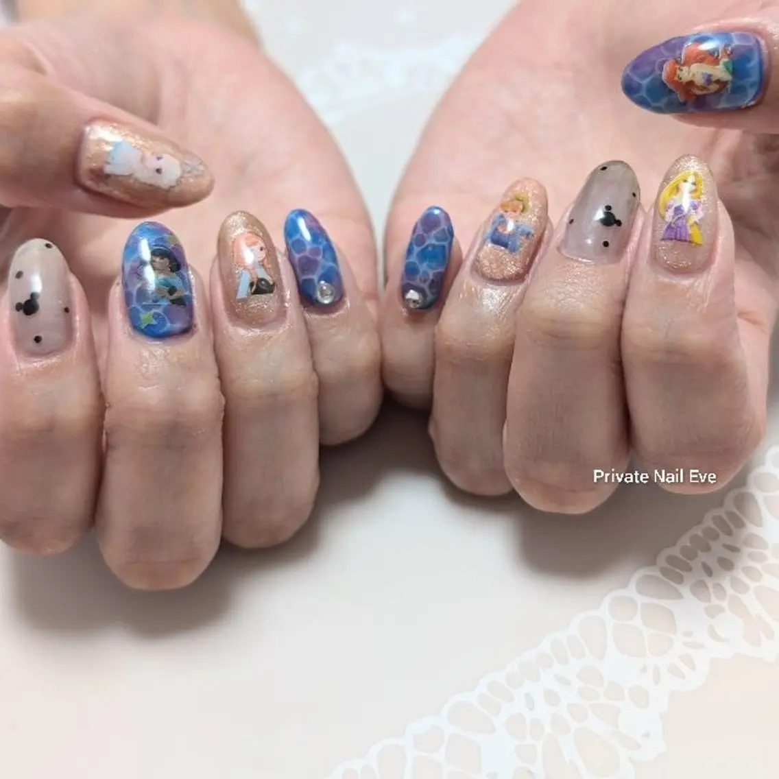 ネイル 持ち込み ハンドネイル ネイル junkoのネイルデザイン