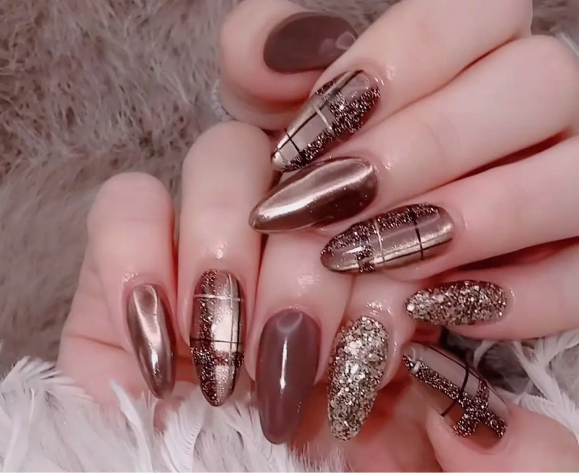 ネイル フレンチネイル ジェルネイル ハロウィン 韓国ネイル マグネットネイル ハンドネイル Hbaby nailのネイルデザイン
