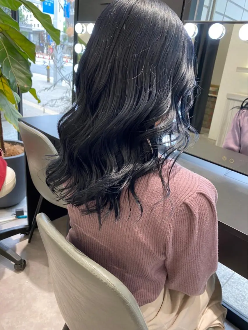 カット+ベーシックカラー+ケアトリートメント✨の写真