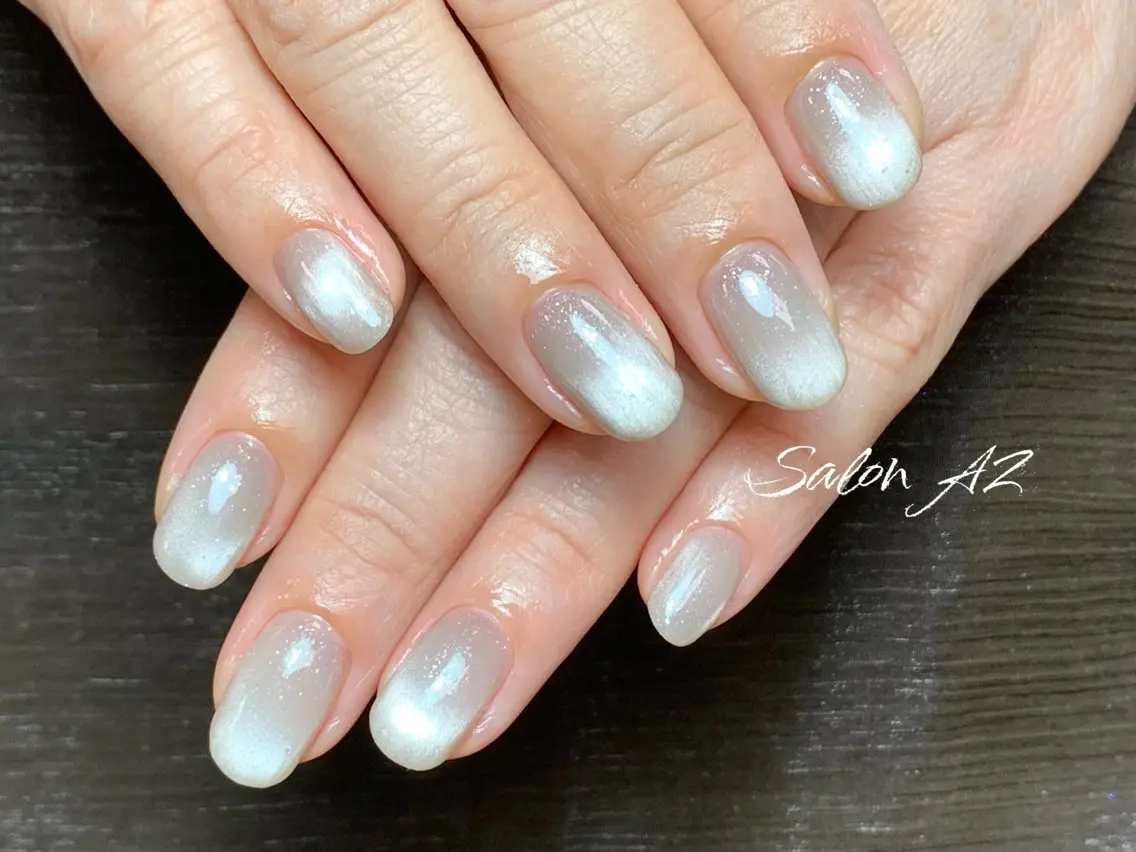 ネイル アートネイル フットネイル フレンチネイル マグネットネイル 持ち込み ハンドネイル salon AZのネイルデザイン