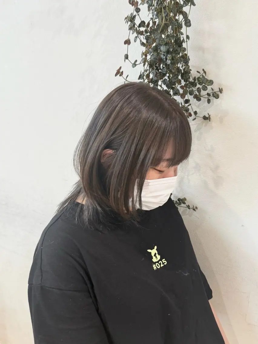 ミディアム カット ヘアカラー トリートメント モテhair♡.* ﾏﾂｴｸ/さくら🍨のマツエク・マツパデザイン