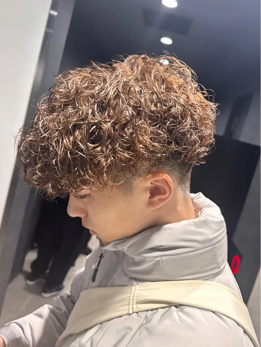 ショート パーマ メンズ 【メンズサロン】 BLUCK 横浜のヘアスタイル