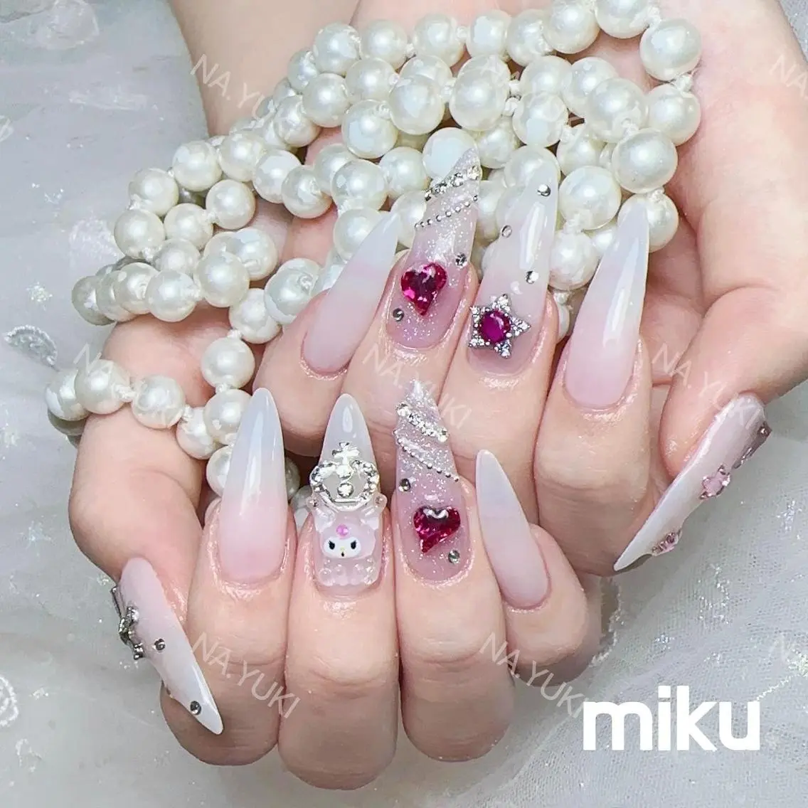ネイル ハンドネイル ハンドケア YUKI 💗 渋谷店のネイルデザイン