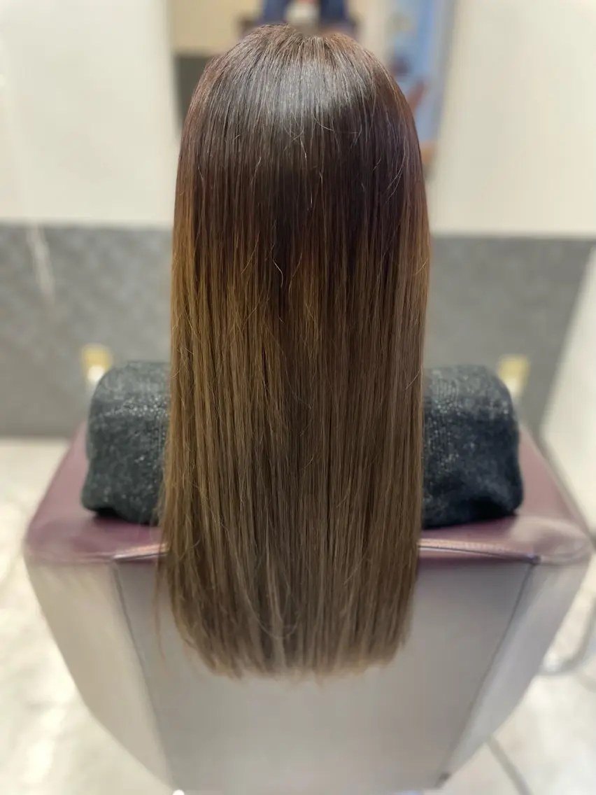 ロング カラー ⭐️髪質改善⭐️ 大野輝のヘアスタイル
