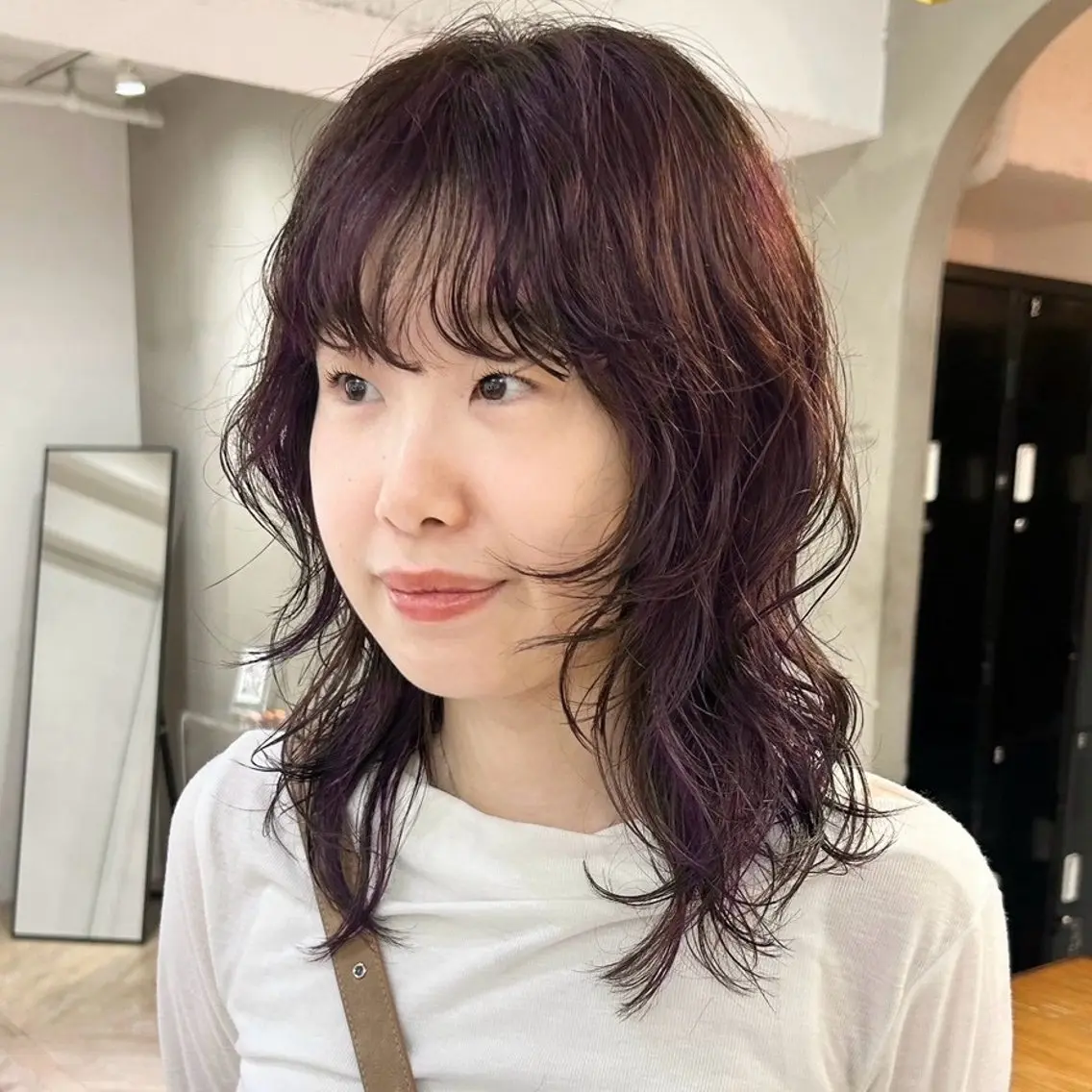 ミディアム カラー トリートメント 🍇ぶどうカラー🍇 akariのヘアスタイル