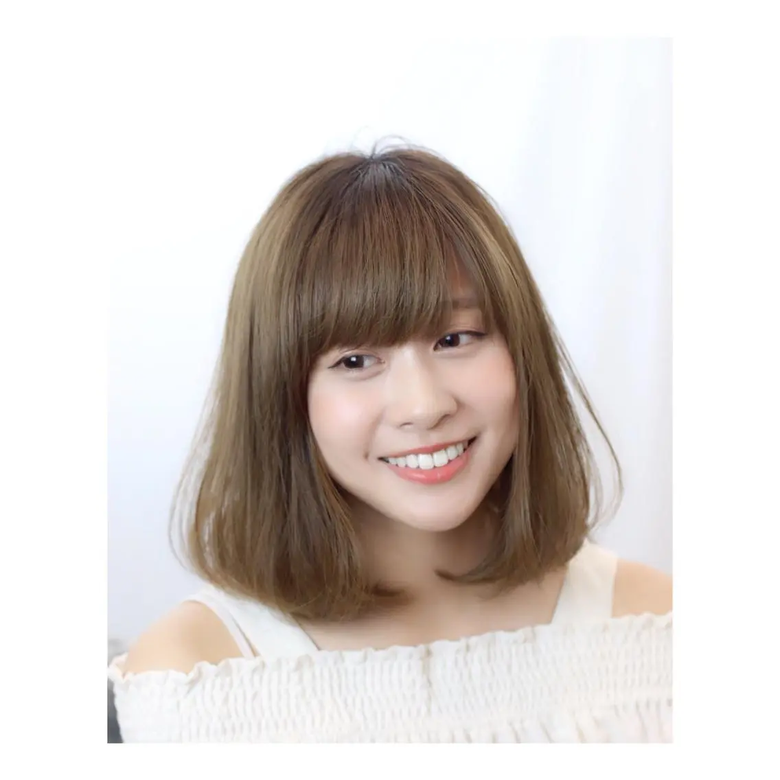 ミディアム カット 縮毛矯正 Stazio 54の眉毛・アイブロウイメージ